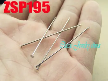 T-pin 0.7x40mm oțel inoxidabil ureche unghii auricular ac cercei accesorii Bijuterii DIY părți 1000pcs ZSP195