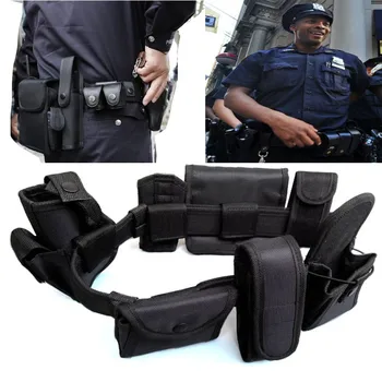 Tactic Centura, Geanta Echipament de Poliție Sistem Multi-funcțional de Poliție Utilitate Garda Centura Toc Pouch Set Modular Sac