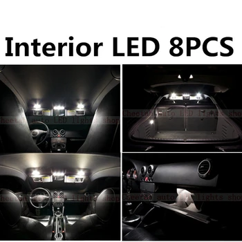 Tcart 8pcs X transport gratuit Erori LED-uri de iluminare Interioară Pachet Kit pentru AUDI TT MK1 accesorii 1988-2007