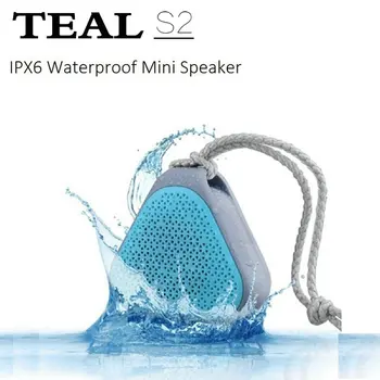 TEAL W-REGELE S2 Mini Portabil Impermeabil Bluetooth Boxe Wireless de Muzică în aer liber Caseta de Sunet Difuzor cu FM/TF Card