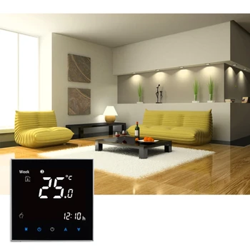 Temperatura de la Distanță Controler de Apa LCD 220V 3A LCD Programabil cu Ecran Tactil de Încălzire prin Pardoseală Camera Termostat de Camera Termostat