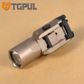 TGPUL cel Mai bun SF X400U ULTRA LED Lanterna Tactice Armă de Lumină Pistol de Lumină Cu Roșu Laser Pentru Pistol pentru Vânătoare
