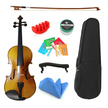 TONGLING Brand de Arțar Mat Vioara Violino Vioara 4/4 3/4 Incepator Instrument Muzical cu Cazul Arc Siruri de caractere Set Complet Accesorii