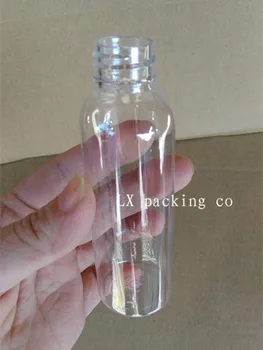 Transport gratuit 10 ml 30 ml 50 ml 60 100 ml Clar Transparent Sticle de Spray Negru pulverizator Parfum Parfum Cosmetice Recipiente de 50 buc