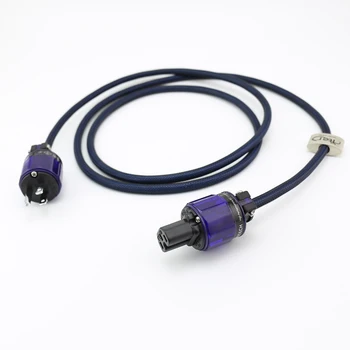 Transport gratuit 2meter Yter Triboelectric Tratament SUA/UE Audio Cablu de Alimentare Pentru Amplificator Hiend CD Player