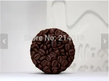 Transport gratuit boabe de Cafea în formă de silicon săpun mucegai fondant decorare Tort mucegai săpun Manual mucegai aroma de piatră matrite
