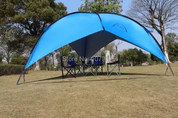 Transport gratuit Noul UV proteja Baldachin cort Impermeabil Durabil cort de camping, Tent sau GRĂTAR Punta , adăpost de soare