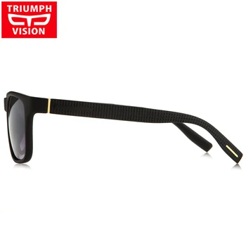 TRIUMFUL VIZIUNE Pătrat ochelari de Soare Barbati de Brand Designer de Gradient de Negru Nuanțe de Protecție UV400 Ochelari de Soare Pentru Barbati Nou Rece Oculos