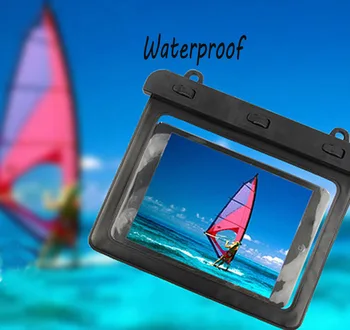 ULIFART Universal Tabletă Impermeabilă Caz Cu Curea de Protecție multifuncționale Marine Pentru iPad Mini / iPad Mni Retina Kindle