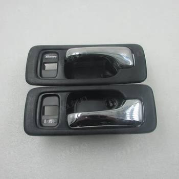 Un Set 4BUC Interior în interiorul mânerului Mânerul Portierei Pentru Honda Accord 2.0 CB7 90-93