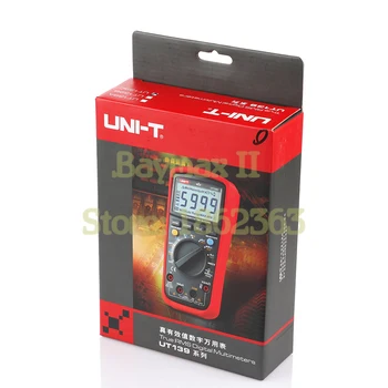 UNITATEA UT139C Multimetru Digital 6000 De Capete de acuzare True RMS Tester cu Măsurarea Temperaturii și geantă de transport