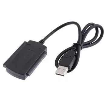 USB La SATA IDE Serial Port Paralel Cablu de 2.5/3.0 inch Hard Disk Cu Adaptor de Alimentare de Mare Viteza 480Mbps