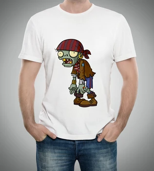 Vara Barbati tricouri plante vs zombi îmbrăcăminte pvz joc de desene animate model băieți haine O-Gât scurt girls T-shirt 55-15#
