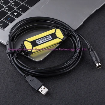 Versiune imbunatatita Cablu USB-DVP Potrivit Delta DVP EH ES CE FOSTUL SS Serie Programare PLC Cablu USBACAB230 Download Cablu