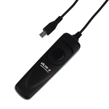 Viltrox SR-S2 1M aparat de Fotografiat de la Distanță Cablu de Eliberare a Declanșatorului pentru Sony A9 A7II A7SII A7RII A6500 A6300 A5100 A5000 RX100M2 RX100III HX5