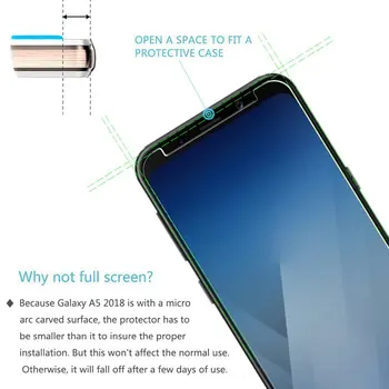 VSKEY 20buc 2.5 D din Sticla Temperata Pentru Samsung Galaxy A8 Plus 2018 Versiune Ecran Protector A8 Film Protector