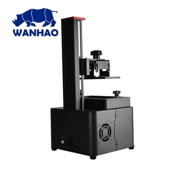 WANHAO D7 1.5 DLP UV rășină imprimantă 3D cu pată roșie, aspect mai bun, mai de calitate, cu 250 ml de probă de rășină poate alege culoarea