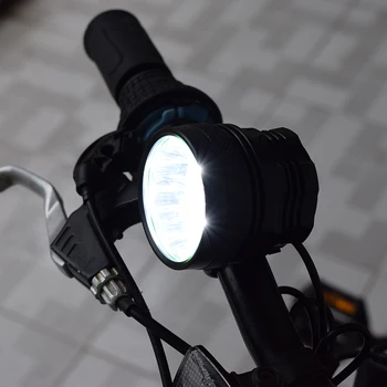 WasaFire 15000lm 9*XML U2 Lanterna LED-uri de biciclete Biciclete Faruri Lampă Lanternă Frontală Ciclism biciclete de lumină 9600mAh Baterie cu Încărcător