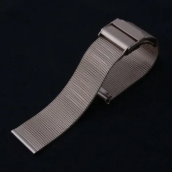 Watchbands din oțel Inoxidabil 14mm 16mm 18mm 20mm ceas bratara mesh new sosire promovare pentru bărbați ore de femei ceasuri rosegold