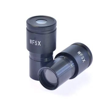 WF5X/20mm Ocular Obiectiv cu Unghi Larg de Microscop Biologic de Montare 23.2 mm, 1 Buc
