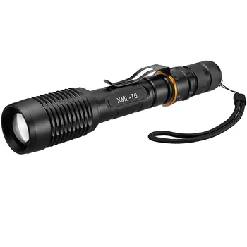 XML-T6 LED cu Zoom Lanterna 12000 Lumeni Baterie 18650 Incarcator Electrice în aer liber Lanterna Mare/Mijlociu/Mic/Strobe/SOS 5 Moduri--M25