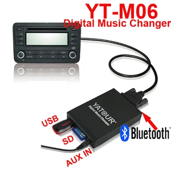 Yatour digital music changer auto stereo USB MP3 player pentru Volvo seria SC radio