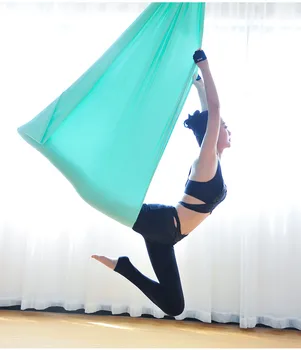 Yoga Zbor Leagăn Anti-Gravitație yoga hamac tesatura Aeriene Dispozitiv de Tracțiune Yoga hamac Echipamente pentru Pilates body shaping