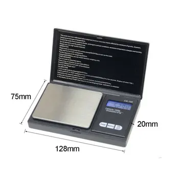 0.1-1000G Mini Digital de Precizie la Scară Iarba Monedă Bijuterii Instrument de Buzunar g/oz/ozt/dwt/ct/gn Unități M25