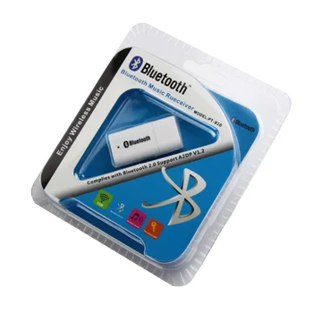 1 BUC Cumpărături Gratuite Receptor de Muzică Bluetooth 3.5 mm Adaptor Bluetooth Audio Bluetooth Receptor USB Alimentat Negru