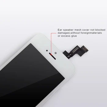 1 BUC OEM de Calitate AAA Display Pentru Apple iPhone 5SE Lcd Touch Ecran Digitizor de Asamblare Remplacement Piese