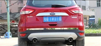 1 Buc Pentru Ford Kuga / Escape 2013 Spate Din Oțel Inoxidabil Portbagaj Haion Usa Coada Jos Capacul Streamer Acoperire Cadru Trim