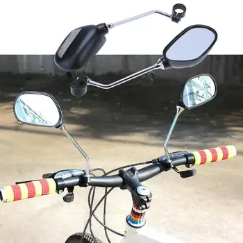 1 Pereche de Biciclete Oglindă de Siguranță Retrovizoare Bicicleta Oglinzi MTB Biciclete Rutier Oglinda retrovizoare cu Bicicleta de Ghidon Spate Eye Blind Spot Mirror
