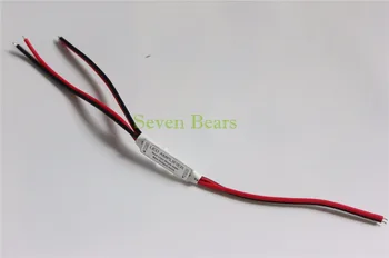 10 buc 20buc DC12V DC24V 1channel 12A mini led amplificator controller amplificador accesorii electrice utilizate de benzi cu led-uri de culoare unică