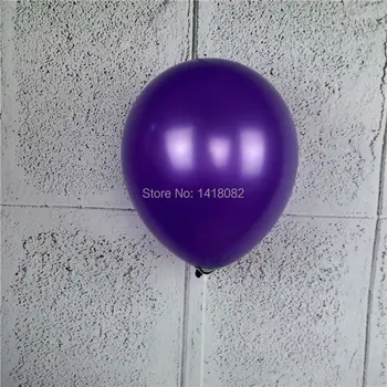 100 buc/lot 12 inch 2.8 g balon Latex cu Heliu baloane Rotunde Groase Perla violet roz baloane petrecere de nunta de decorare