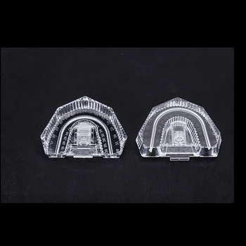 1000 Buc/ lot Dentare de Unică folosință din Plastic Model de Bază de Unică folosință din material Plastic Mucegai Proteza Tava Laborator Dentar Secționat Kit de Bază
