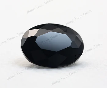100buc 3*5-13*18mm Culoare Negru Forma Ovala Liber Sticlă, Piatră prețioasă Margele de Sticla Sintetic Piatră prețioasă De Bijuterii en-Gros Preț