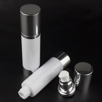 100buc en-gros gol feliuta 50ml aluminiu flacon airless cu pompa dozator , 50ml aluminiu cosmetice airless sticla