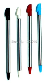 100buc/lot 4 Culori la Alegere pentru 3DSXL / 3DS XL Stylus pen Metal Touch Pen