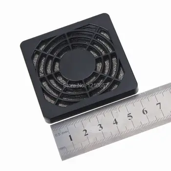 100Pieces MULT caz de Calculator fan capac de praf 6cm trei-în praf burete filtru ochiurilor de plasă 6cm calculator fan strecurătoare