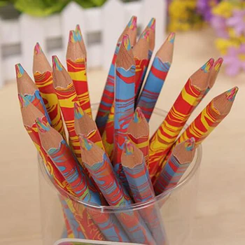 10buc/Lot 4-în-1 Creion de culoare Creion de Culoare articolelor de Papetarie accesorii pentru Desen Drăguț Creioane Pentru Școala de Lemn Pictura copii