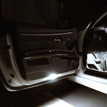 10buc T10 W5W cu Halogen 194/501 Alb Rece 5W Bec cu Halogen de Semnal Auto de Interior lumina Lămpii de styling auto sursă de lumină, lumina de parcare