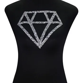 10piece Diamond Design Margele Pietre de Cristal de Remediere rapidă Aplicatiile de Patch-uri de Fier n Autocolant Motiv Înfrumusețarea Ambarcațiuni de Cusut T2336