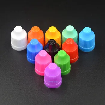1Set 30ml Mix 11 Culori PET de Plastic Pătrat de Ochi Lichid Lung și Subțire Dropper Sticla de protecție pentru copii + Plastic Pâlnie Mică