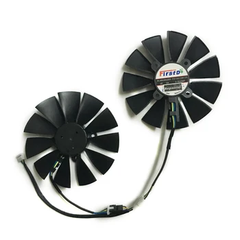 2 buc RX580/570/470 graphics card de fan pentru ASUS DUAL-RX580-4G/8g ROG Strix RX570 RX 470 OC placile Video de răcire