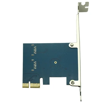 2 Sloturi PCI-E 1 la 2 PCI Express 16X Slot Extern Riser Card Adaptor Placa PCIe Port Card de Multiplicare pentru Bitcoin Mining Machine