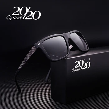 20/20 Brand Retro ochelari de Soare Barbati Grilaj Metalic Cadru de Conducere de sex Masculin Polarizat ochelari de Soare pentru barbati Oculos Masculino PL279