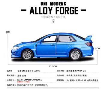 2011 Subaru Impreza 1:36 scară mare simulare Coupe,metal trage înapoi WRC STI masini,2 deschideți ușa,model de masina jucării,transport gratuit