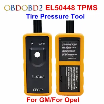 2017 Mai bună Calitate A+EL50448 Auto Anvelope Presiunea Senzorului de monitorizare a OEC-T5 EL 50448 Pentru GM/Pentru Opel TPMS Resetare Instrument de EL-50448 Electronice