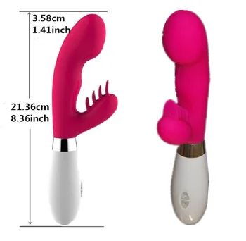 2017 mai Noi G Spot Vibrator rezistent la apa pentru Adulti Jucarii Sexuale pentru Femei Stimulator Oral Clitoris Vibratoare pentru Femei Jucării Erotice Vibrator ST126
