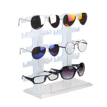 2017 Nou 1buc 5 Straturi Simple de Plastic Convenabil Ochelari Ochelari ochelari de Soare Spectacol de Stand Holder Moda Cadru Rack de Afișare